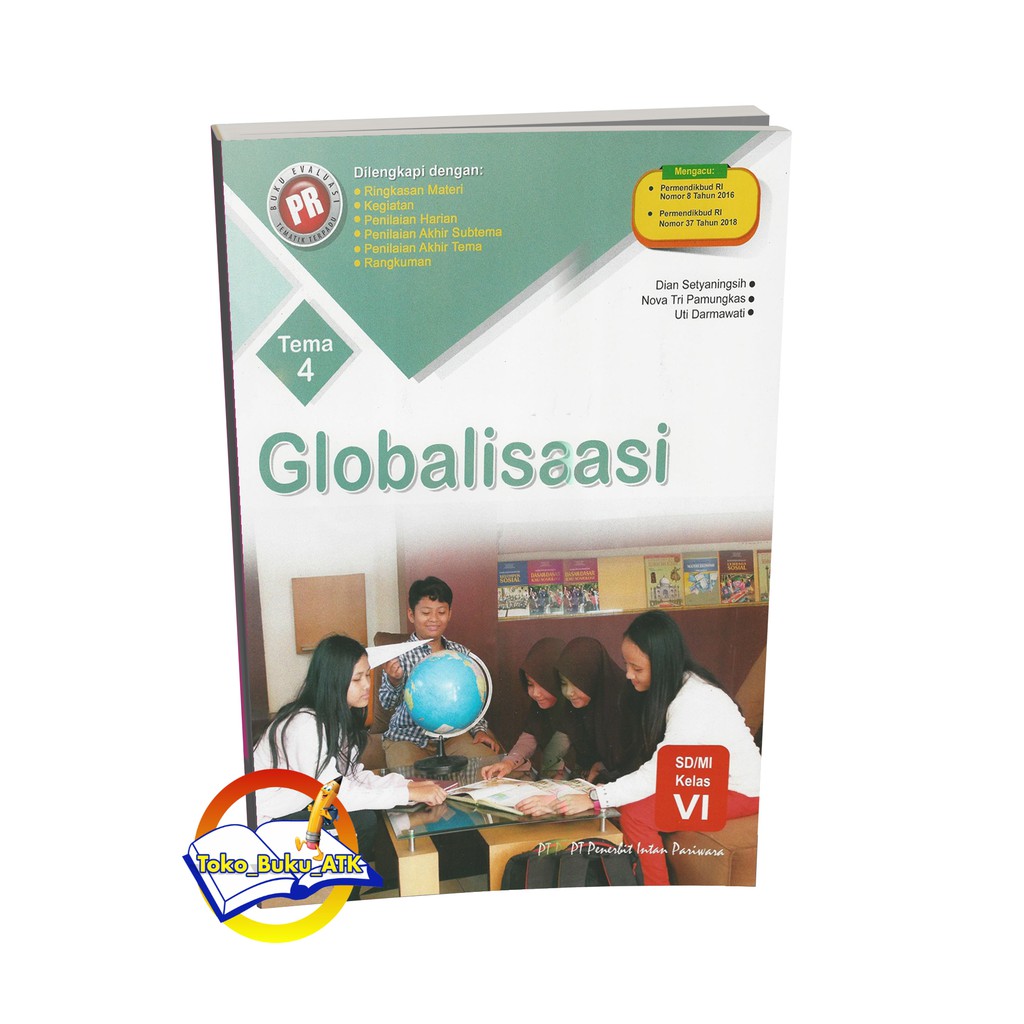 Buku LKS PR SD Kelas 6 Tema 4 Intan Pariwara