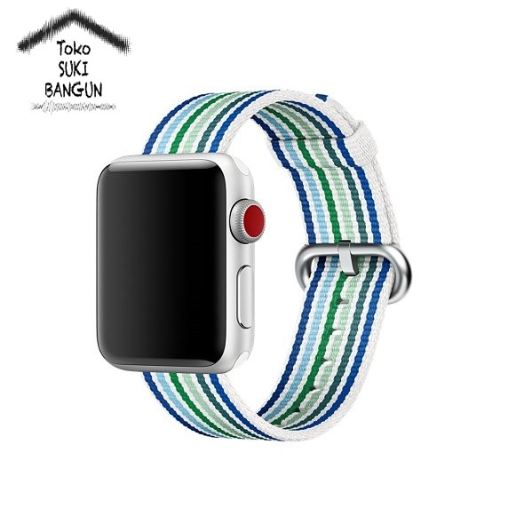 Strap Apple Watch Series Ultra 8 7 6 5 4 3 2 1 45mm 44mm 42mm TALI JAM WOVEN Nylon STRIPE