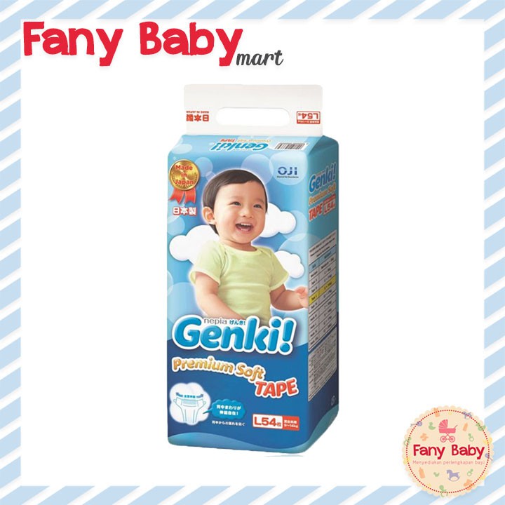 GENKI PREMIUM TAPE L54 - POPOK PEREKAT