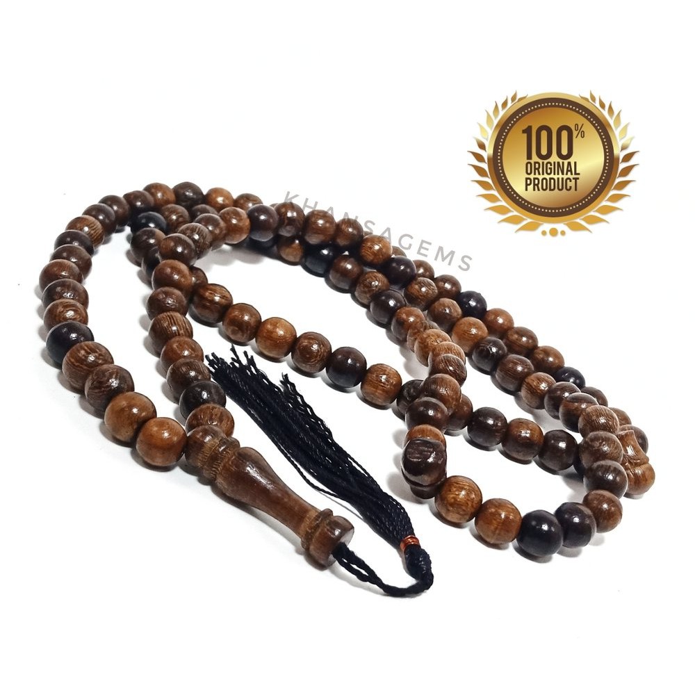 TASBIH KAYU GALIH KELOR ASLI DIM 8MM ISI 99 BUTIR AKSESORIES PERLENGKAPAN IBADAH SHOLAT DZIKIR FASHION MUSLIM