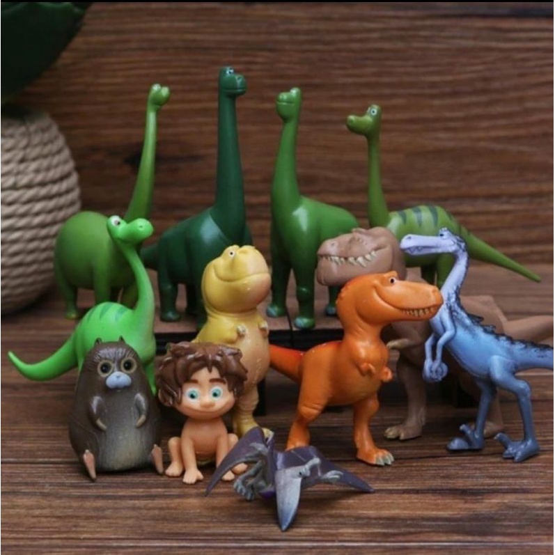 Mainan Dinosaurus Tarzan 12 pcs Dino Jungle