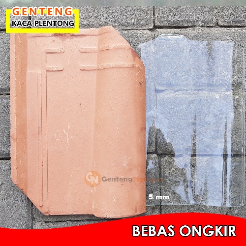 Genteng Kaca Plentong Murah Tebal 5mm