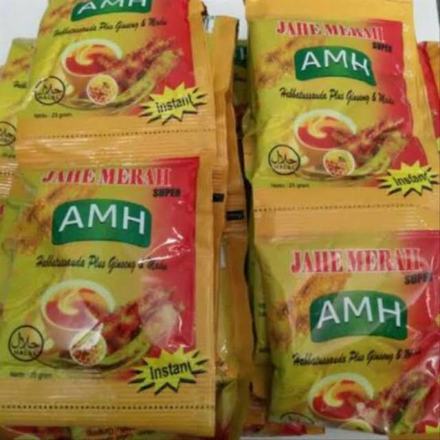 

Jahe Merah Super AMH 12Sachet x 20gr