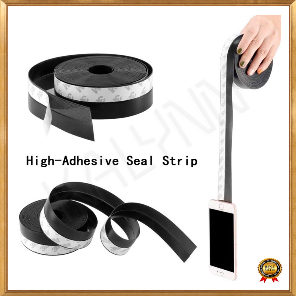 GS8 Lakban Penghalang Debu Serangga Pintu Rubber Flex Door Seal Strip Bottom Seal Waterproof KA