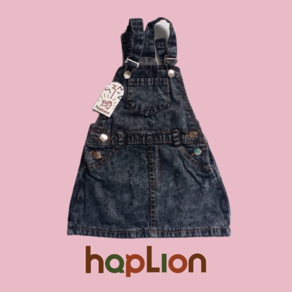 Overall Rok Jeans Anak Perempuan 6 Bulan - 4 Tahun Baju Kodok