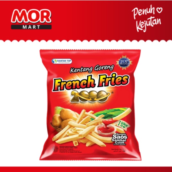

FRENCH FRIES 2000 Chiki Keripik Kentang Goreng 150 / 155 gr