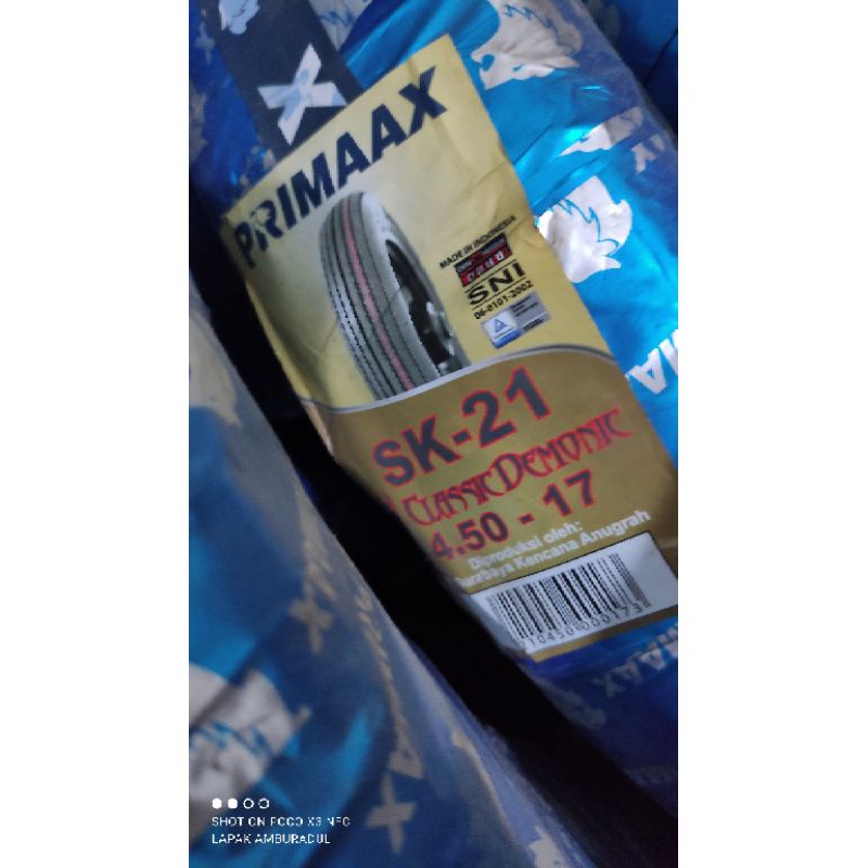 ban primaax primax sk 21 450 - 17 classic salur motif shinko classic