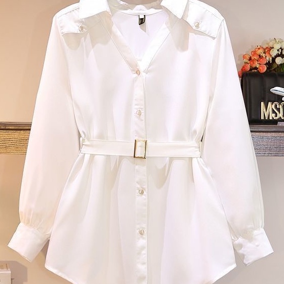 Prqueen Fashion | Jimin Top Korean | Baju Korean Style Wanita | Blouse Korean Style | Atasan Wanita