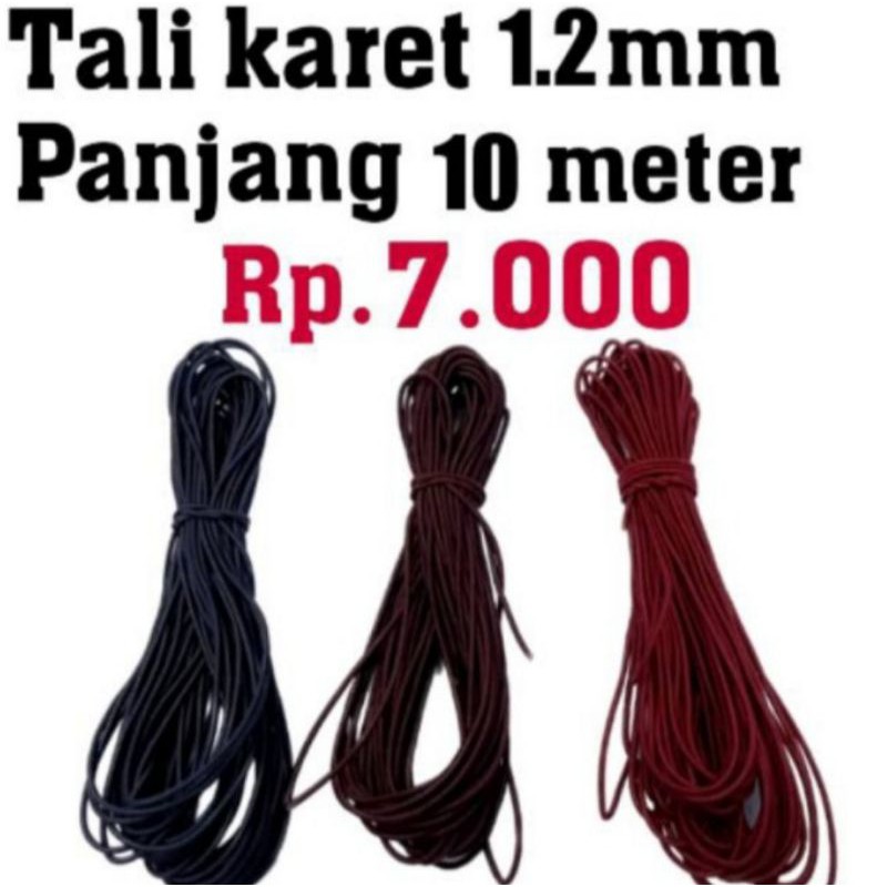 

tali karet 1,2 mm