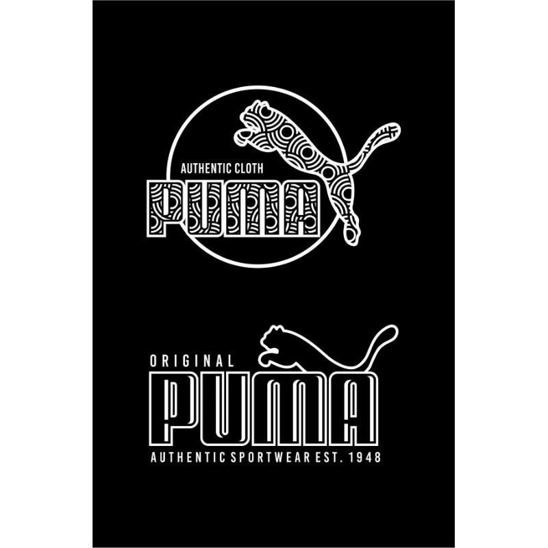 Poster Dinding Aesthetic Poster Puma brand logo Premium Original Preloved thrift Second brand