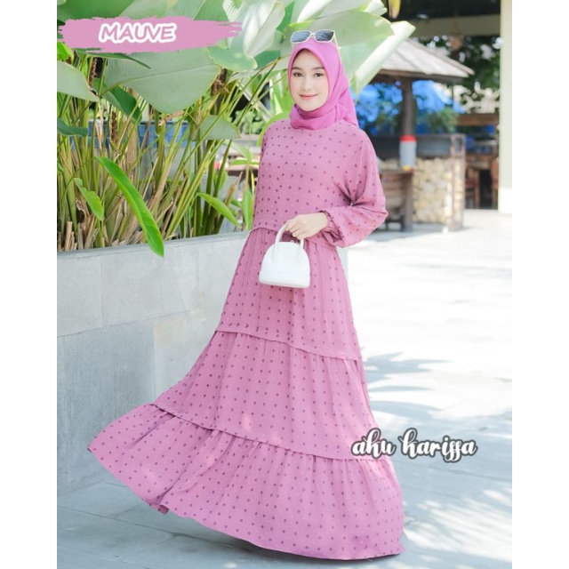 AKU KARISSA ORI//Viranika Dress//DRESS Crinkle//Gamis Muslimah