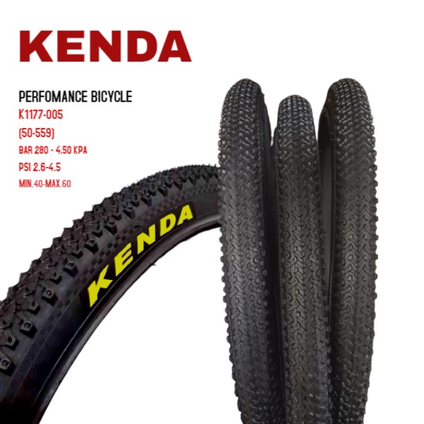 Ban luar sepeda 26 x 195 Kenda Original