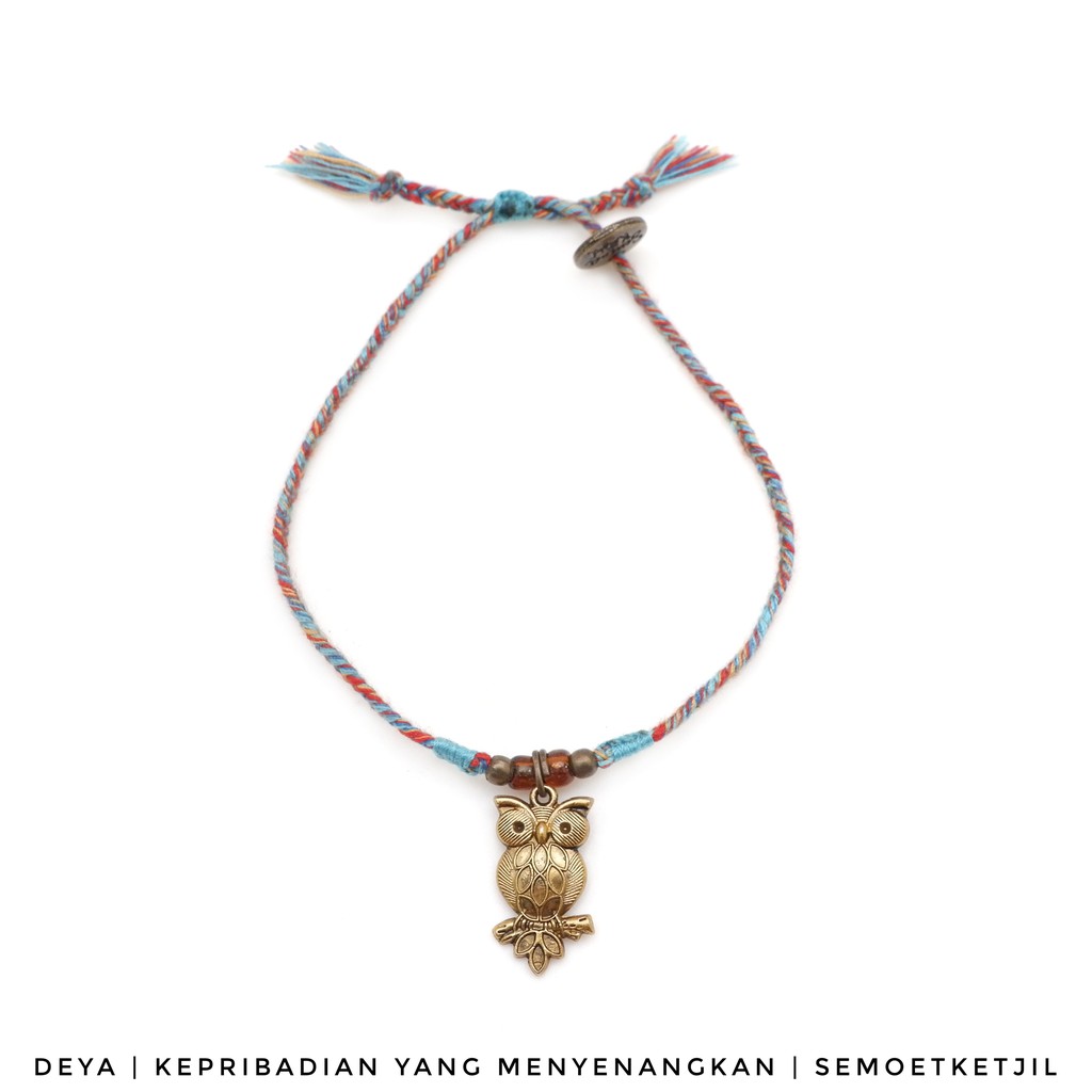 

Semoet Ketjil Gelang Bohemian Deya Owl