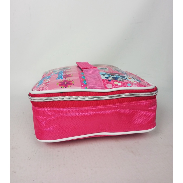 TAS BEKAL ANAK  KARAKTER TEMPAT BEKAL ANAK CEWEK COWOK LUNCH BOX INSULATED ALUMINIUM FOIL PENGHANGAT MAKANAN