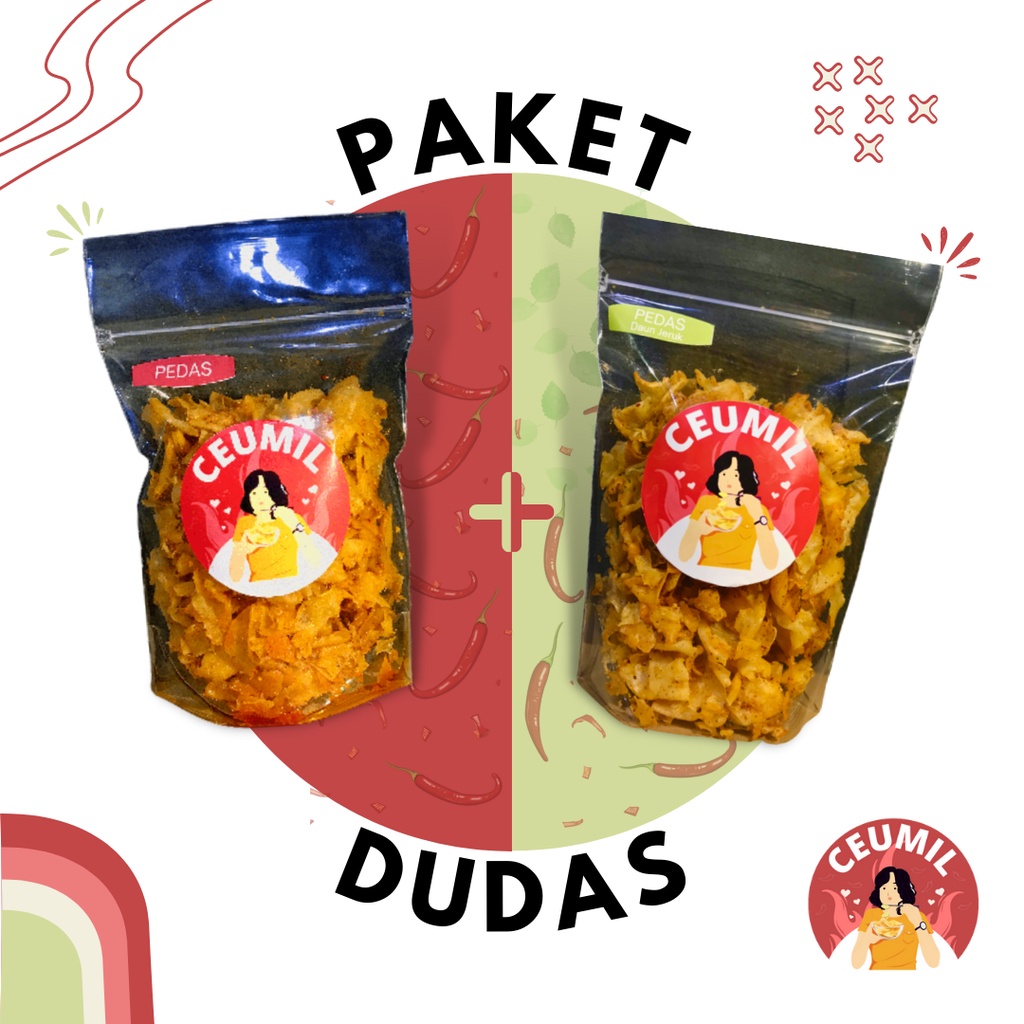 

PAKET KRIPIK SINGKONG DUO PEDAS