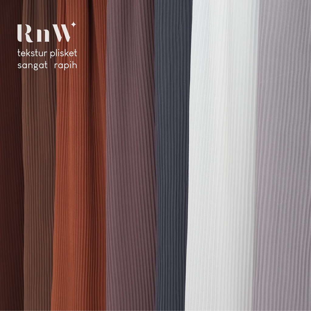 Beli 5 Gratis 1 Pashmina Plisket Cerutty Premium 180 x 75 cm-6