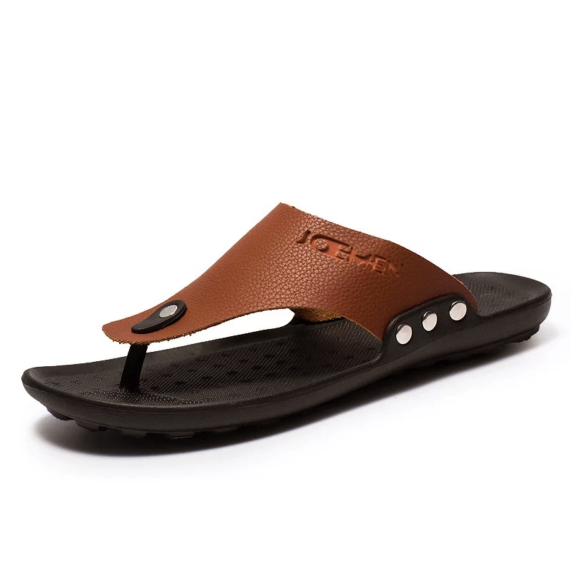 Sandal  Pria Sandal Slide Pria SSH 35Sandal Kulit Pria Joemen Sandal Pria Terlaris Sandal Joemen