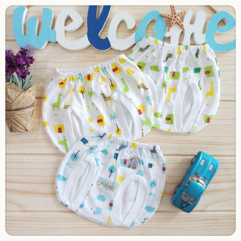 1 Lusin Celana POP Bayi / 12 Pcs Celana Kecamata Bayi POP Multi Color Bisa COD