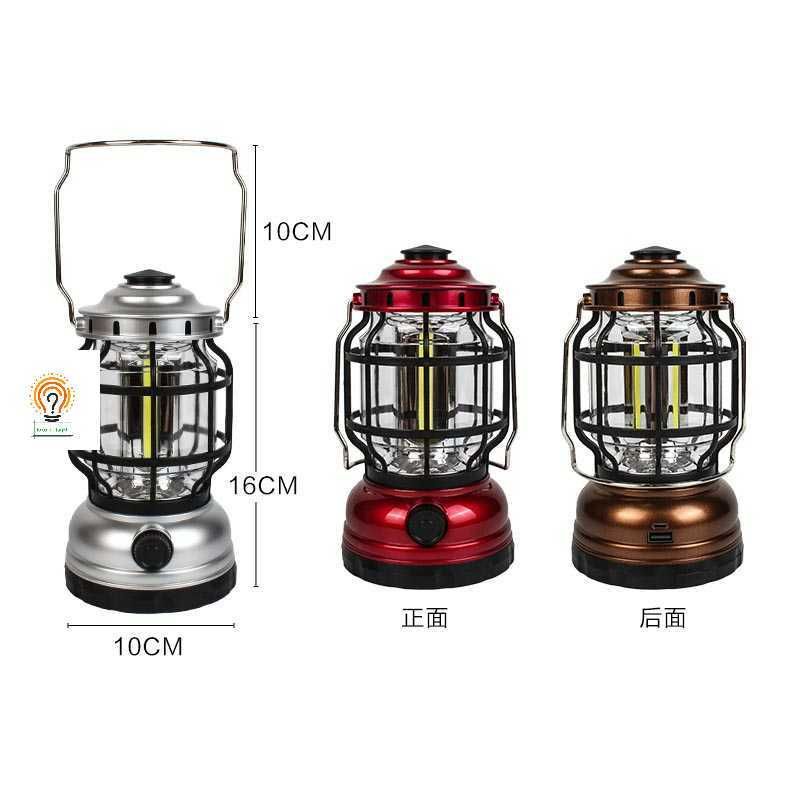 Lampu Tenda Lampu Camping Tent LED Emergency  Lampu Camping Lamp 3 COB