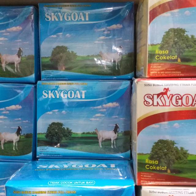 

Susu bubuk kambing etawa skai goat per box