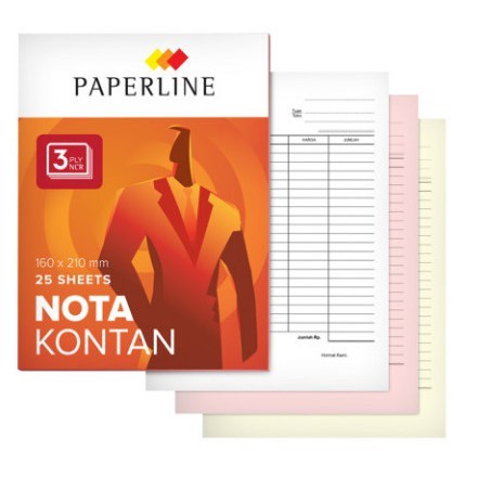 

Buku Nota Kontan Besar Paperline Ukuran B3 3ply 3 Rangkap 25- SHSNP