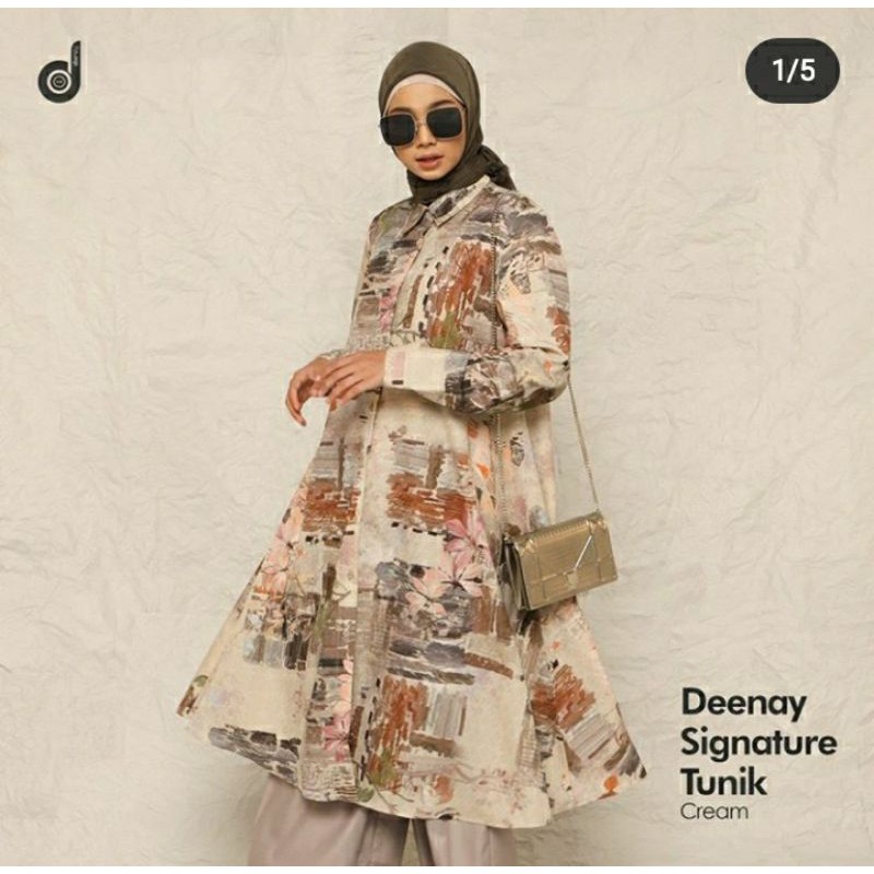 DEENAY SIGNATURE TUNIK CREAM