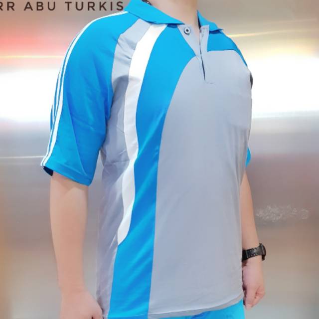 Baju Kaos Training Olahraga Lengan Pendek Kaos Lari Badminton