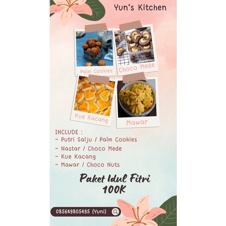 

Paket Ku kering isi 4 / Kue Lebaran / Hampers Cookies