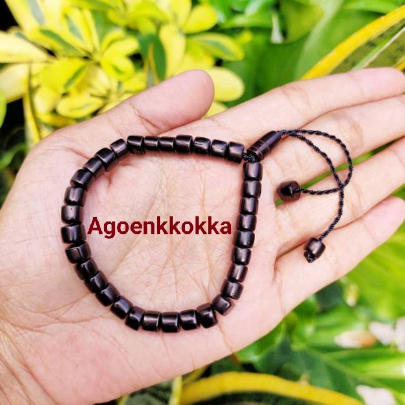 Gelang mardjan kpl 33 hitam kokka kaokah