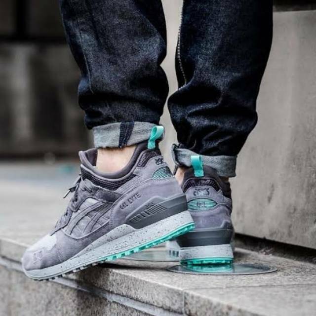  ASICS  GEL  LYTE  III  MT  BOOST  GREY MINT Premium Quality 