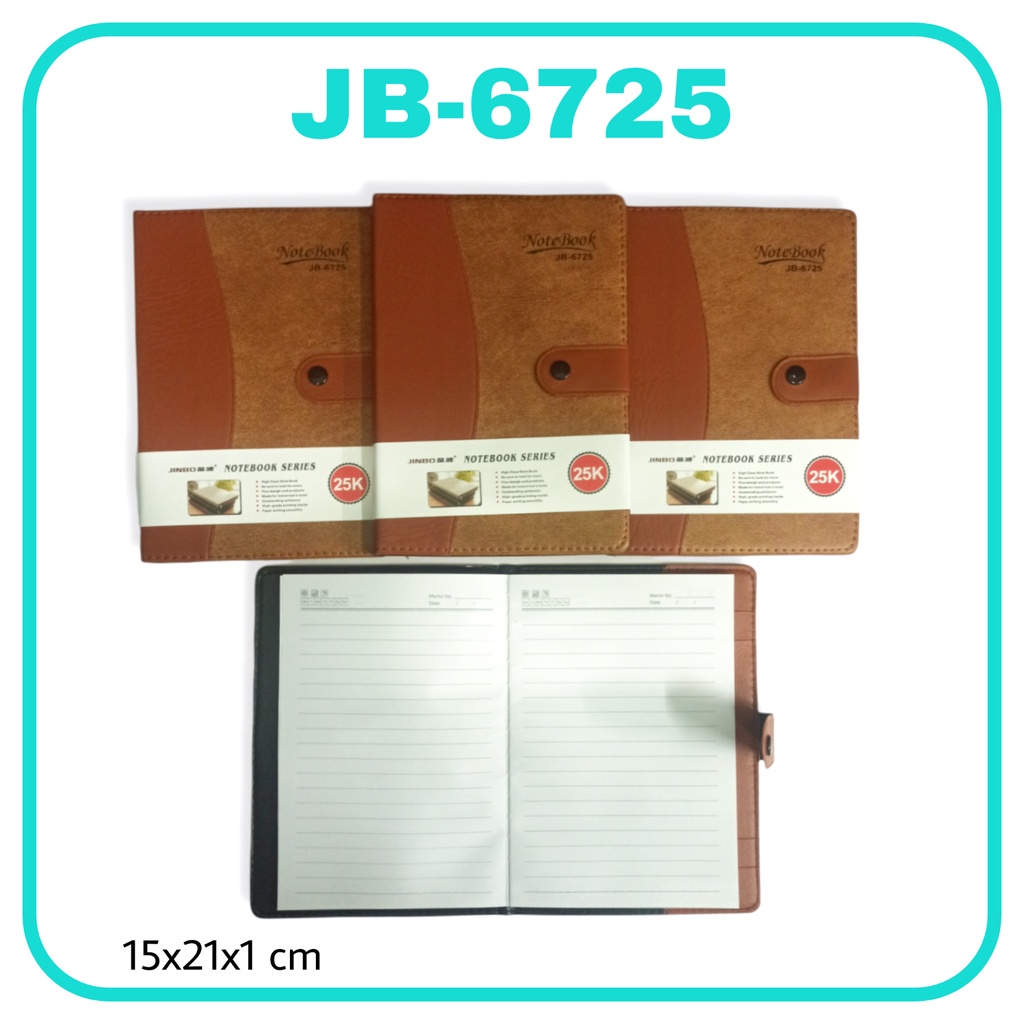 

MJ Buku Agenda Kancing Seri A 25K / Buku Planner / Buku Kerja