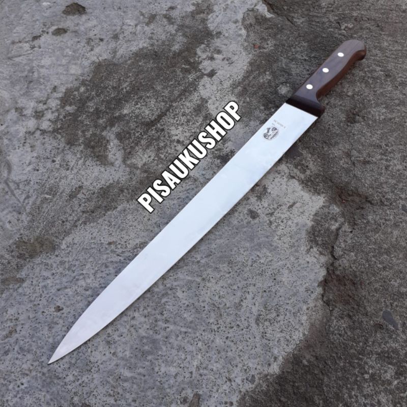 Slicing knife pisau iris victorinox 36cm cap payung /Crossbow original kode 5.4500.36
