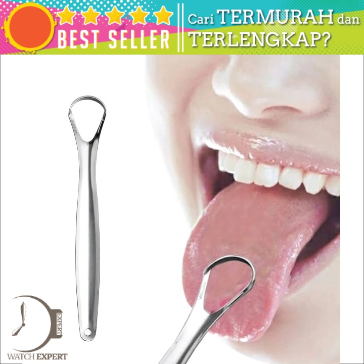 Bisa COD Sikat Lidah Tongue Oral Scraper Cleaner - FourSoft LSO134