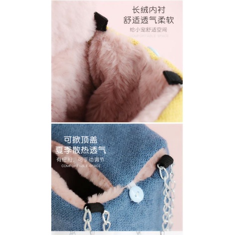 Sleeping Pouch Sugar Glider Hamster Marmut Import Selimut Handuk Jumbo Import