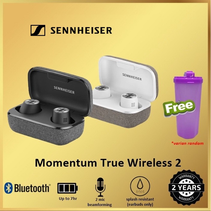 Sennheiser Momentum True Wireless 2 Bluetooth Earbuds Momentum II