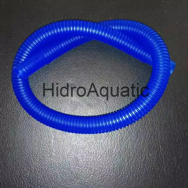 Selang Mesin Filter Aquarium / Selang spiral / selang filter / selang biru