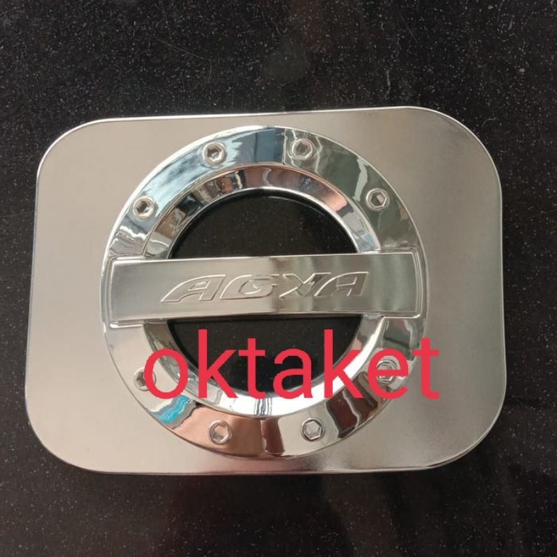 tank cover Toyota Agya Sporty chrome