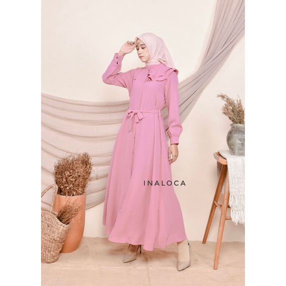 Laika Dress by Inaloca - gamis termurah