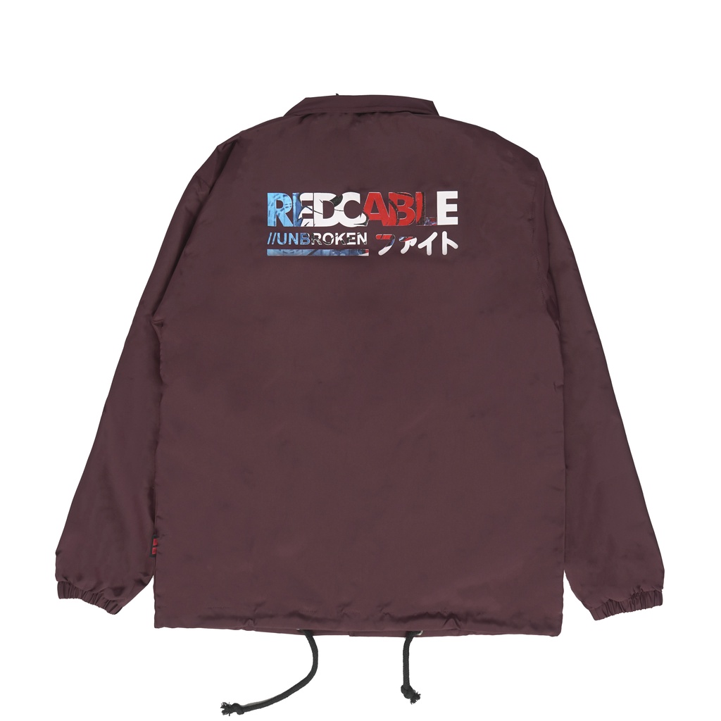 Redcable Coach Jacket - Itsuki Maroon
