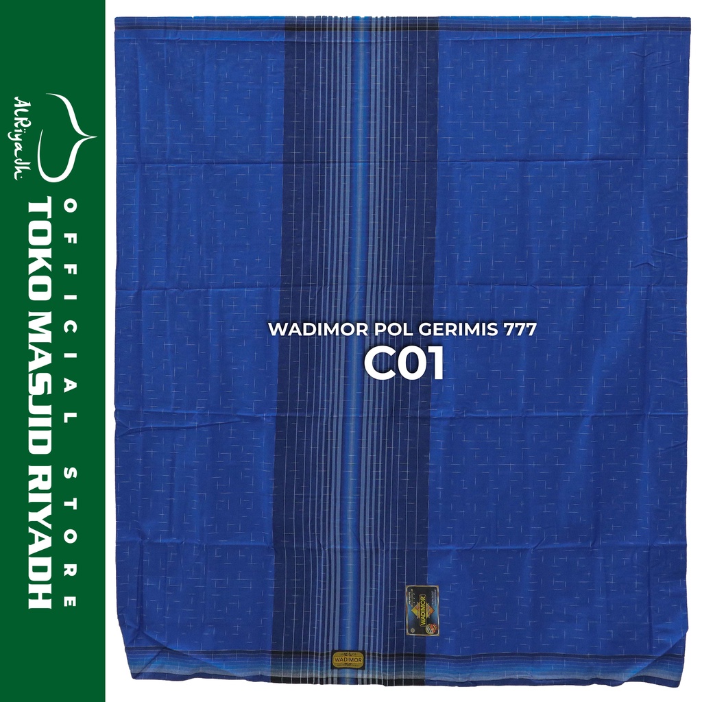 Sarung Wadimor Motif Polos Gerimis 777