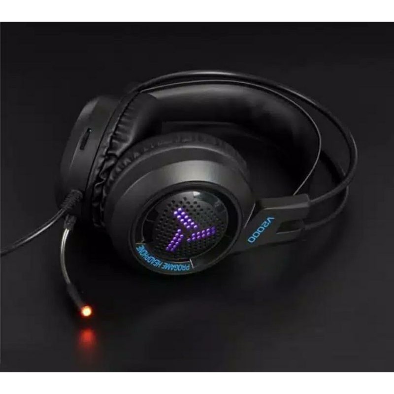 Headphone Gaming V2000 Super Bassss Murah Meriah