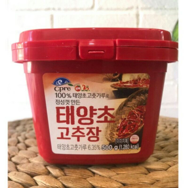 

Gochujang Samjang Doenjang 500 GR- Cabe Pasta Korea- Import Premium Terbaik