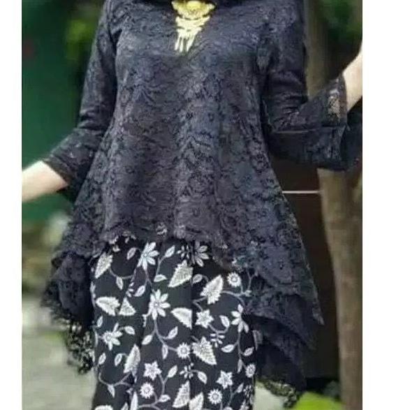 Sangat Nyaman.. atasan kebaya rinjani/kebaya brukat terbaru/kebaya brukat modern varian warna/COD HI