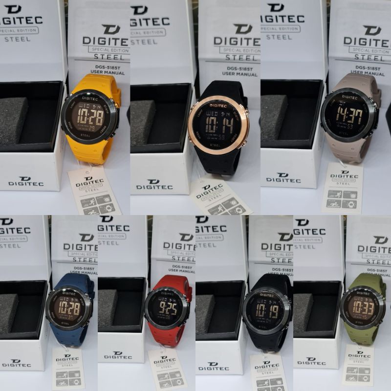 Jam Tangan Digitec DGS-5185T/ DGS 5185T Original Free Box