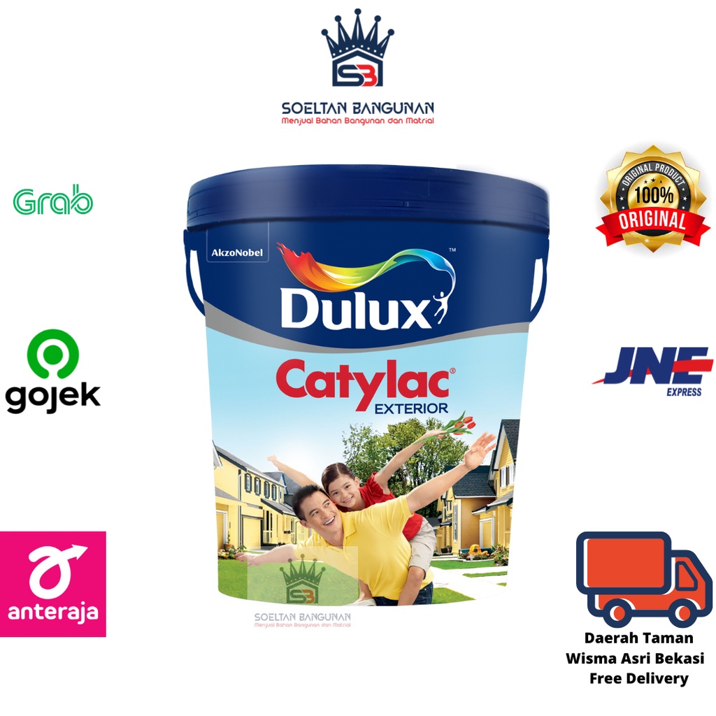 Jual Cat Dulux Catylac Exterior Putih 5 Kg Shopee Indonesia 4827