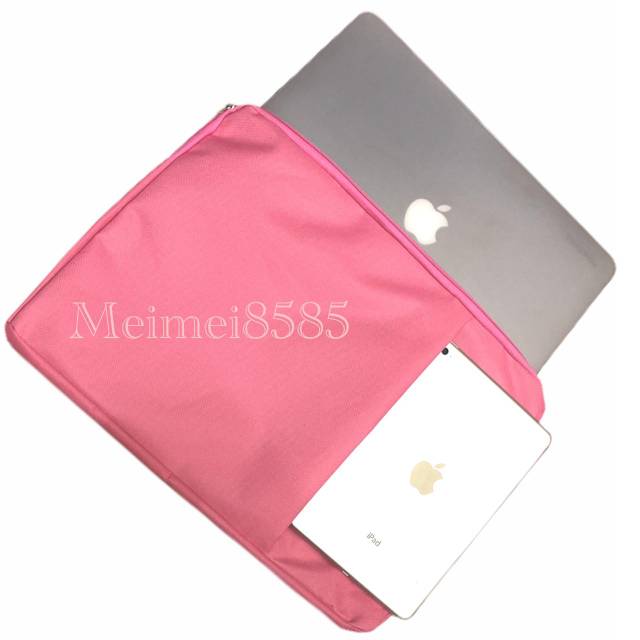 MEIMEISHOP TAS LAPTOP MACBOOK SOFTCASE SLEEVE CANVAS LOKAL Waterproof 14 inch