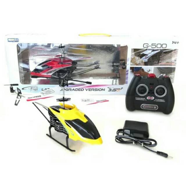 [BAYAR DI TEMPAT /COD] RC Helicopter GYOSHO G500 3.5 CHANNEL