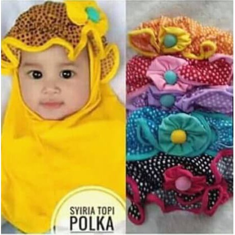 RANDOM Jilbab Anak Baby Campur Motif &amp; Warna 3pcs Only 39.999 Hijab Anak &amp; Baby