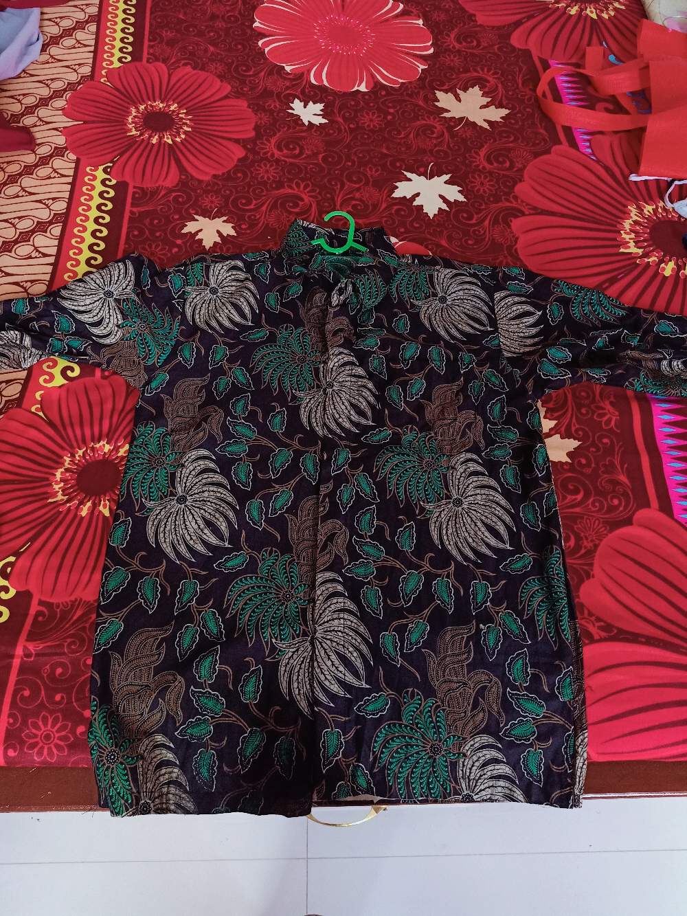 Fortglass Mix Kemeja Batik Lengan Panjang Formal Kasual Terbaru Termurah