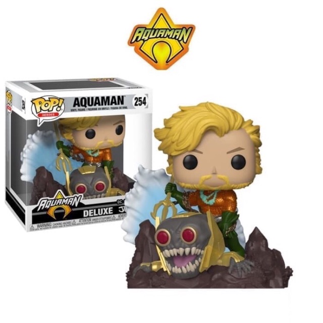 Funko Pop Heroes Comic Moments Aquaman Jim Lee Deluxe - Aquaman
